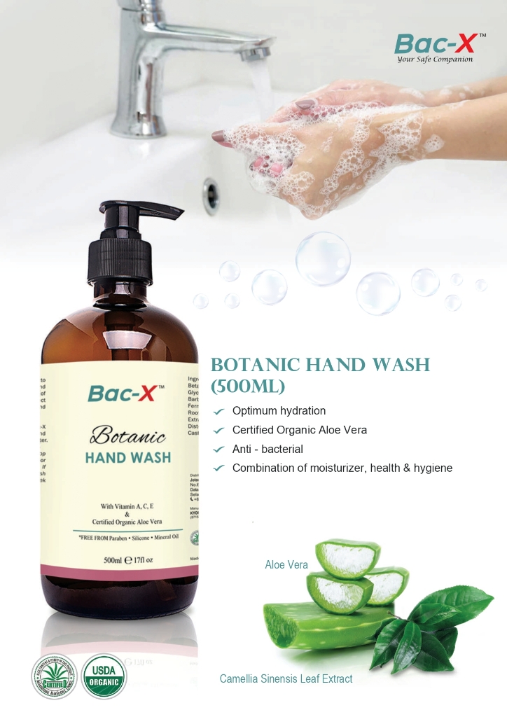 Picture of BAC-X Botanic Hand Wash (500ml)