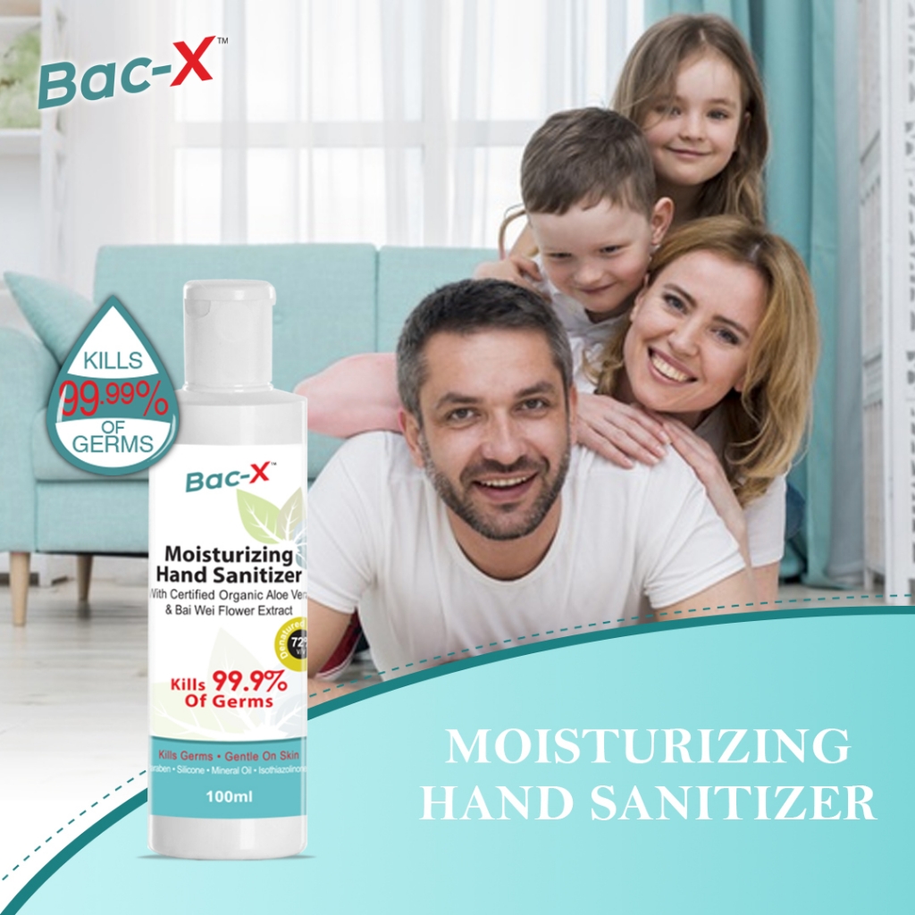 Picture of BAC-X Moisturizing Hand Sanitizer (WITH ALCOHOL) – 100ml