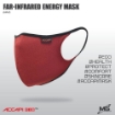 Picture of ACCAPI Far-Infrared Energy Mask - Burgundy