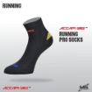 Picture of ACCAPI Running Pro FIR Socks - BLACK