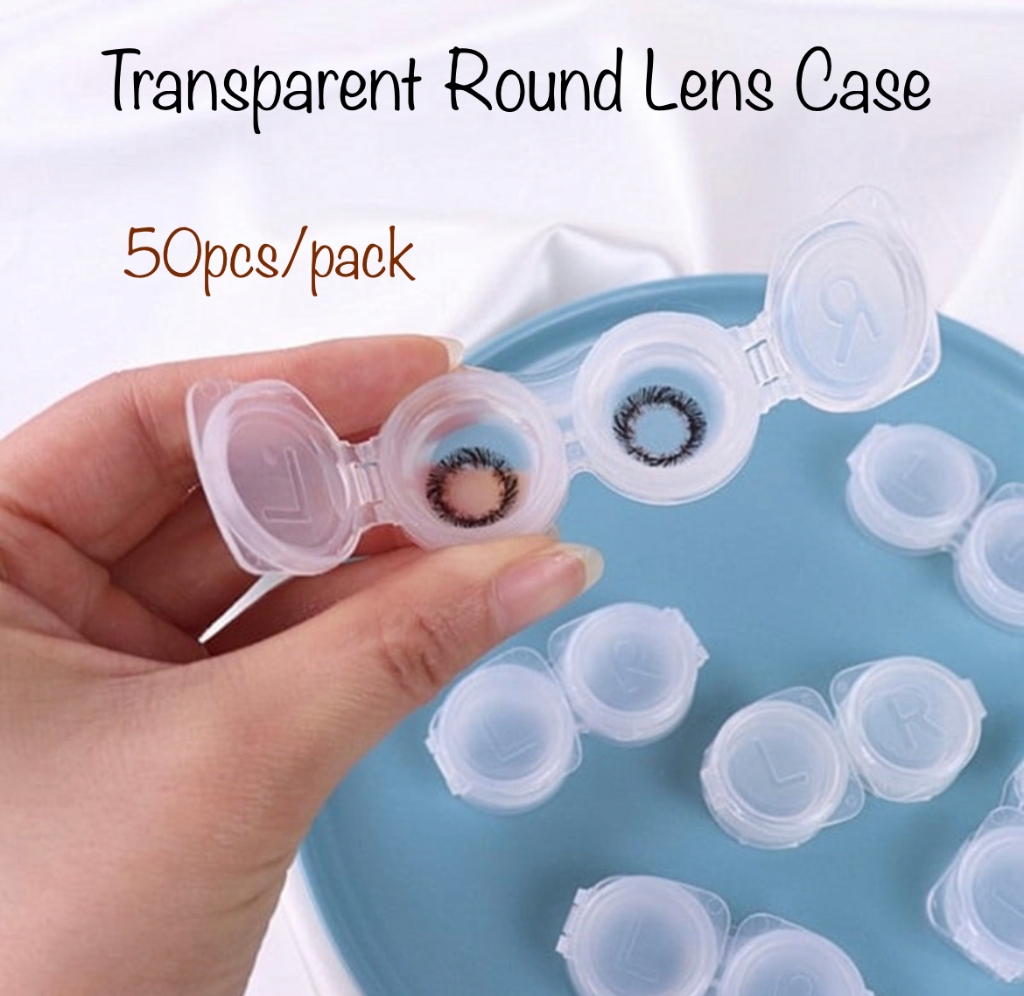 Picture of Transparent Round Lens Case (50pcs / pack)