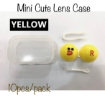 Picture of Mini Cute Lens Case – YELLOW. (10pcs / pack)