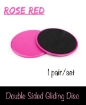 Picture of Double Sided Gliding Disc – ROSE RED. (1 pair / set) 