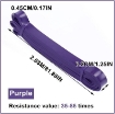 Picture of Latex Tension Band – PURPLE (0.45cm x 3.2cm x 208cm) 