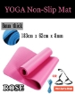 Picture of Yoga Non Slip Mat – ROSE  (8mm)