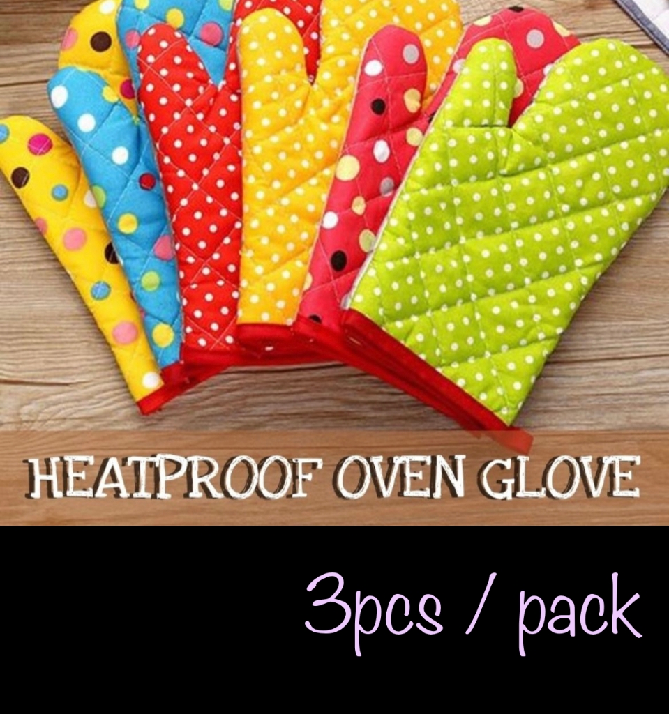 Picture of Heat Proof Baking Gloves (3pcs / pack) 