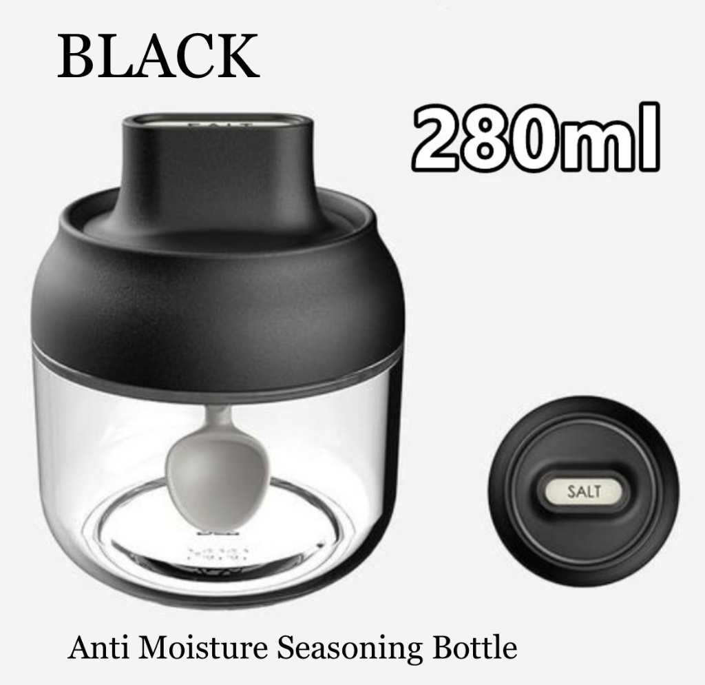 Picture of Anti Moisture Seasoning Bottle (BLACK 280ml)