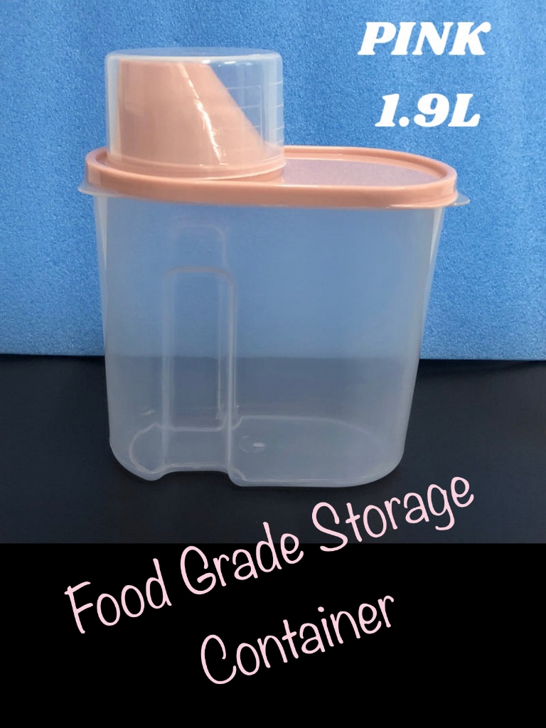 Picture of Food Grade Storage Container – PINK 1.9L 