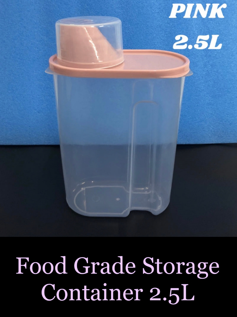 Picture of Food Grade Storage Container – PINK 2.5L 