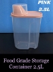 Picture of Food Grade Storage Container – PINK 2.5L 