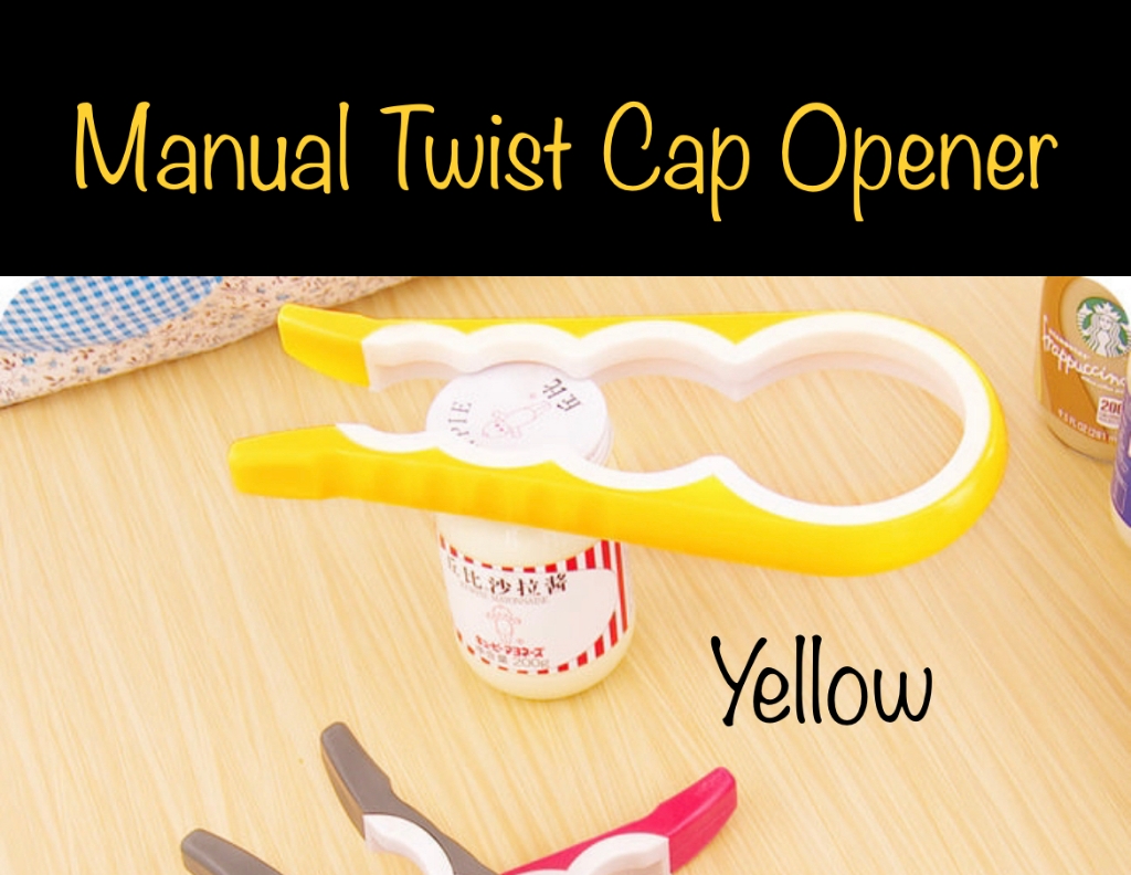 Picture of Manual Twist Cap Opener – YELLOW 
