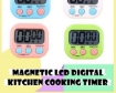 Picture of Magnetic Kitchen Digital Timer – PINK  