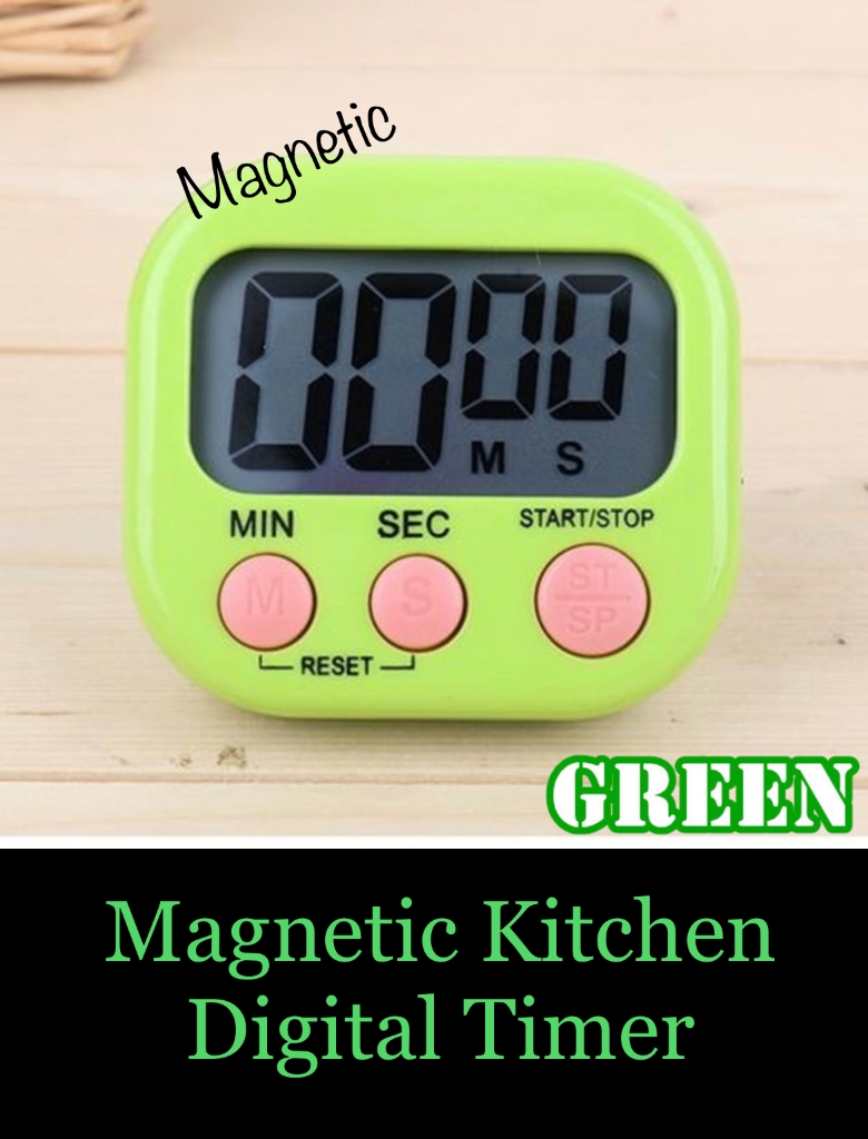 Picture of Magnetic Kitchen Digital Timer – GREEN 