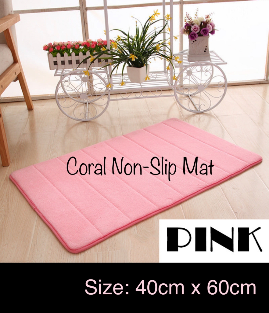 Picture of Coral Non-Slip Mat 40cm x 60cm – PINK  