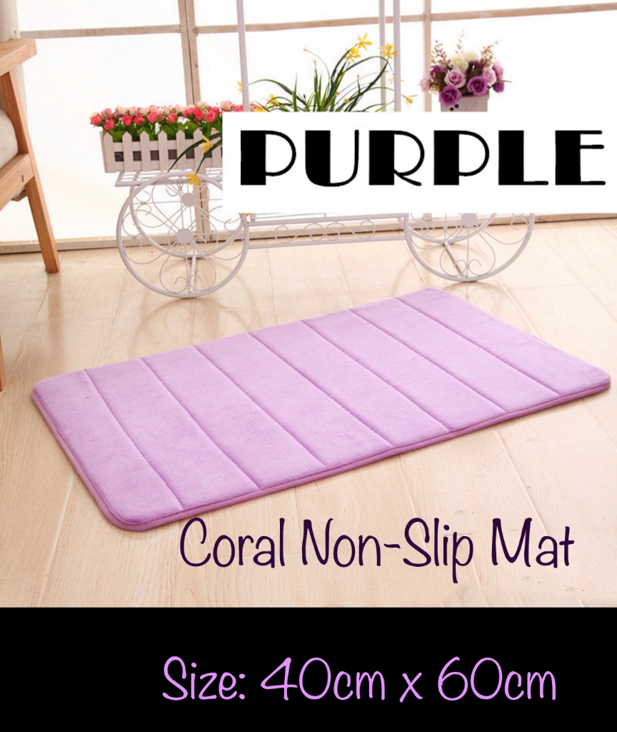 Picture of Coral Non-Slip Mat 40cm x 60cm – PURPLE 