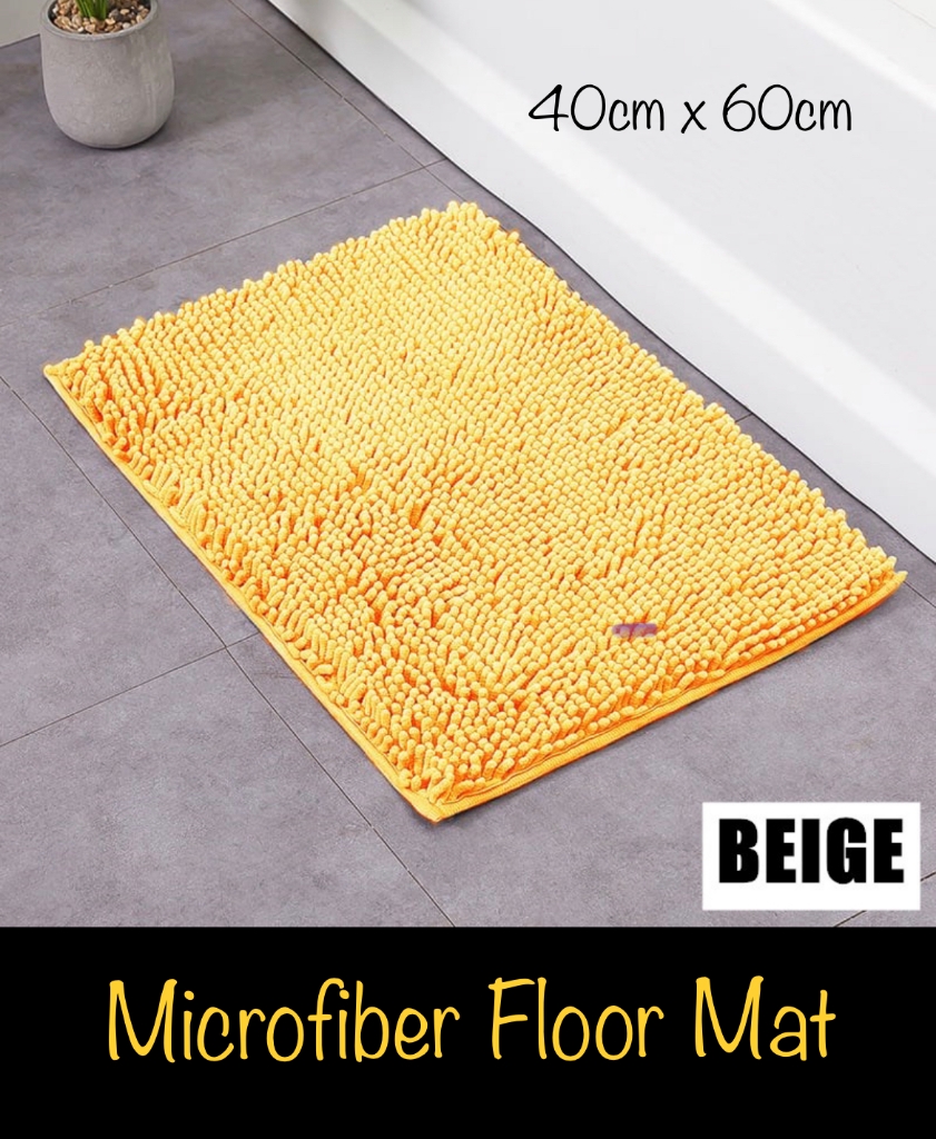 Picture of Microfiber Floor Mat 40cm x 60cm – BEIGE 