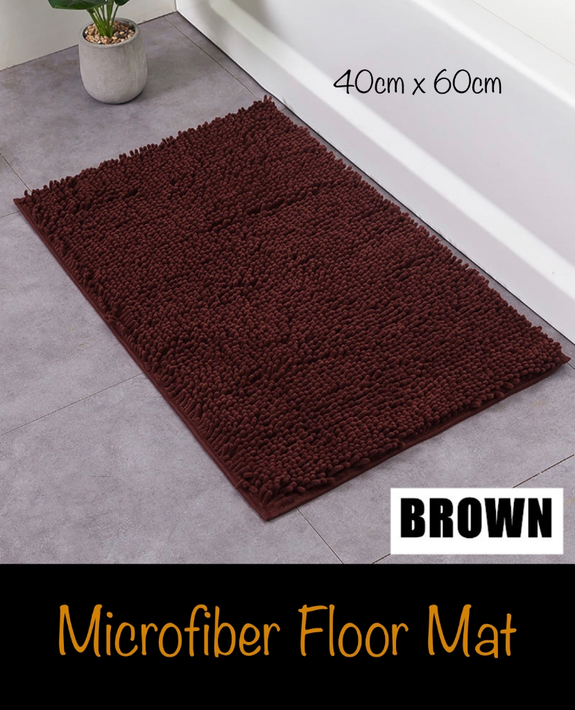 Picture of Microfiber Floor Mat 40cm x 60cm – BROWN