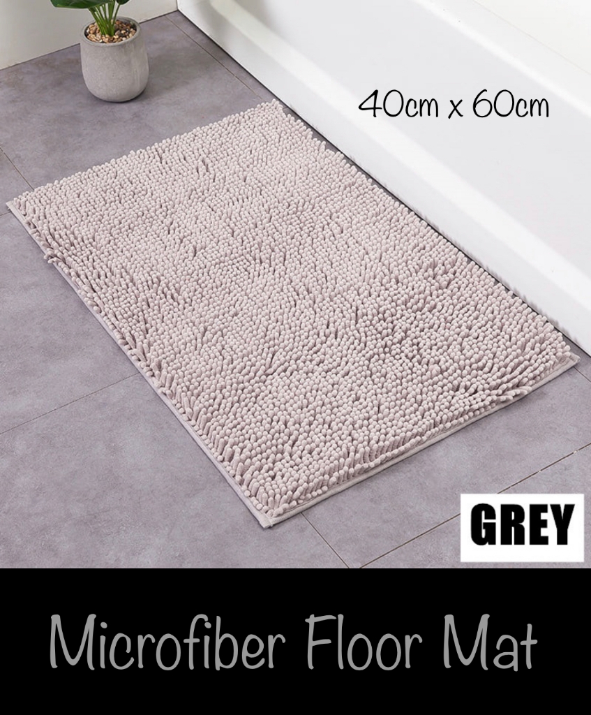 Picture of Microfiber Floor Mat 40cm x 60cm – GREY 