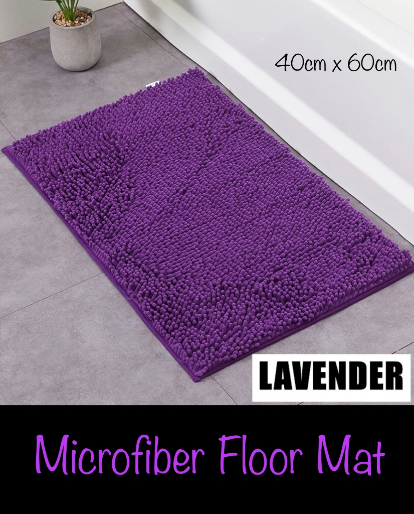 Picture of Microfiber Floor Mat 40cm x 60cm – LAVENDER 