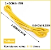Picture of Latex Tension Band – YELLOW  (0.45cm x 0.64cm x 208cm)