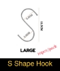 Picture of S Shape Hook – LARGE (10pcs / pack)