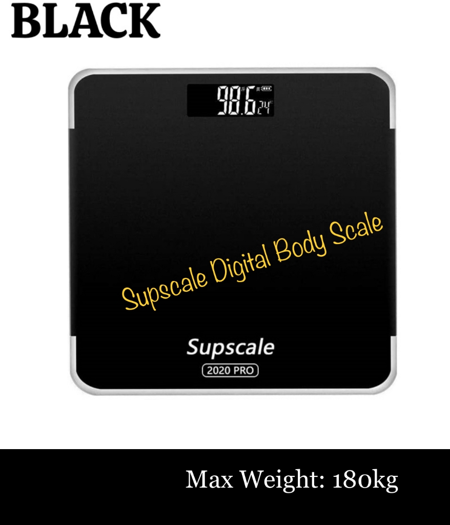 Picture of Supscale Digital Body Scale – Max 180kg – BLACK  