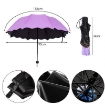 Picture of Manual Magic Flower Umbrella 90cm – PURPLE  