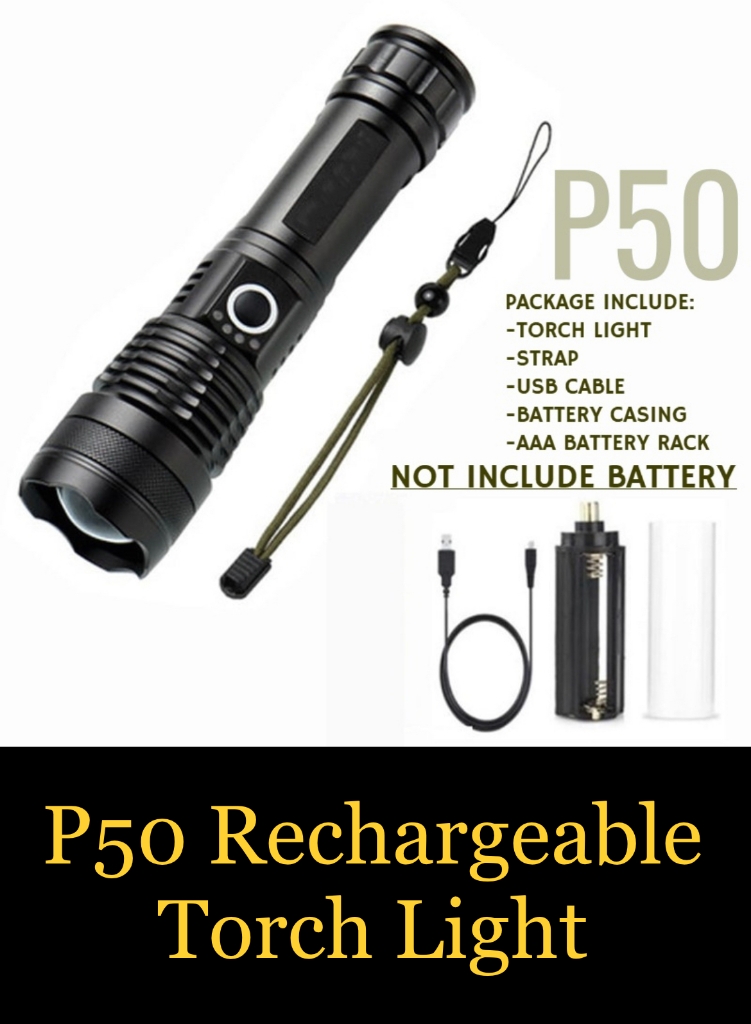 Picture of P50 Rechargeable Torchlight 