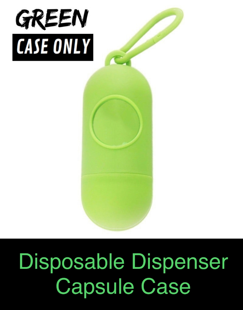 Picture of Disposable Dispenser Capsule Case – GREEN 