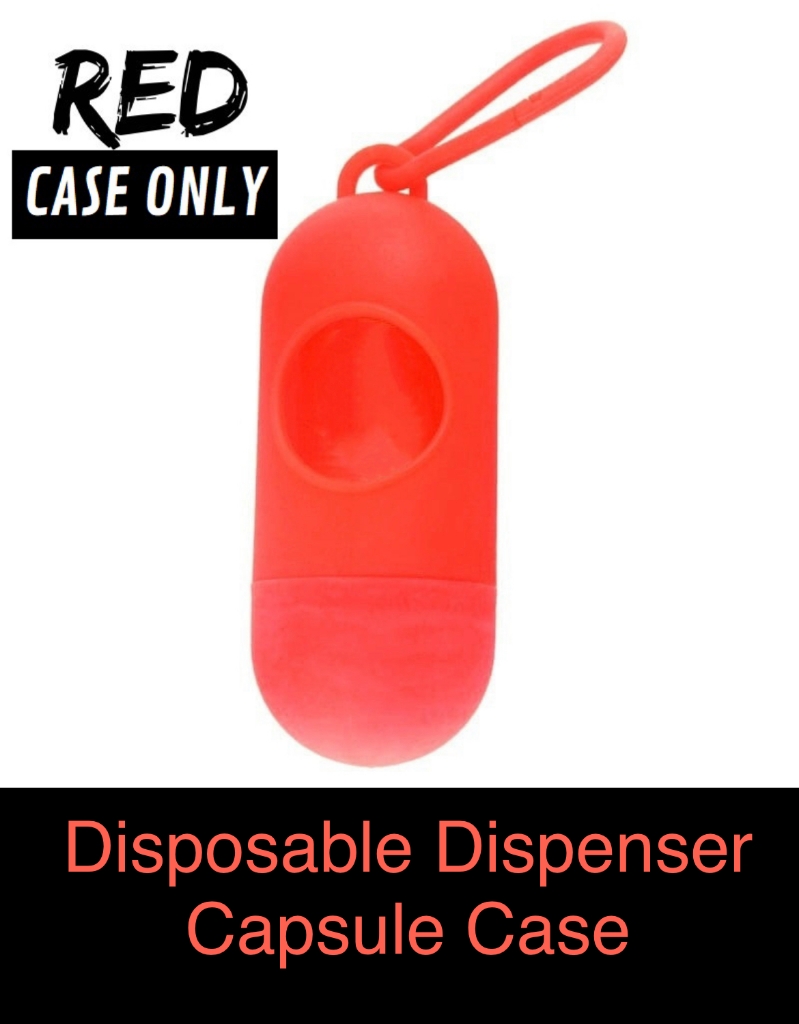 Picture of Disposable Dispenser Capsule Case – RED 