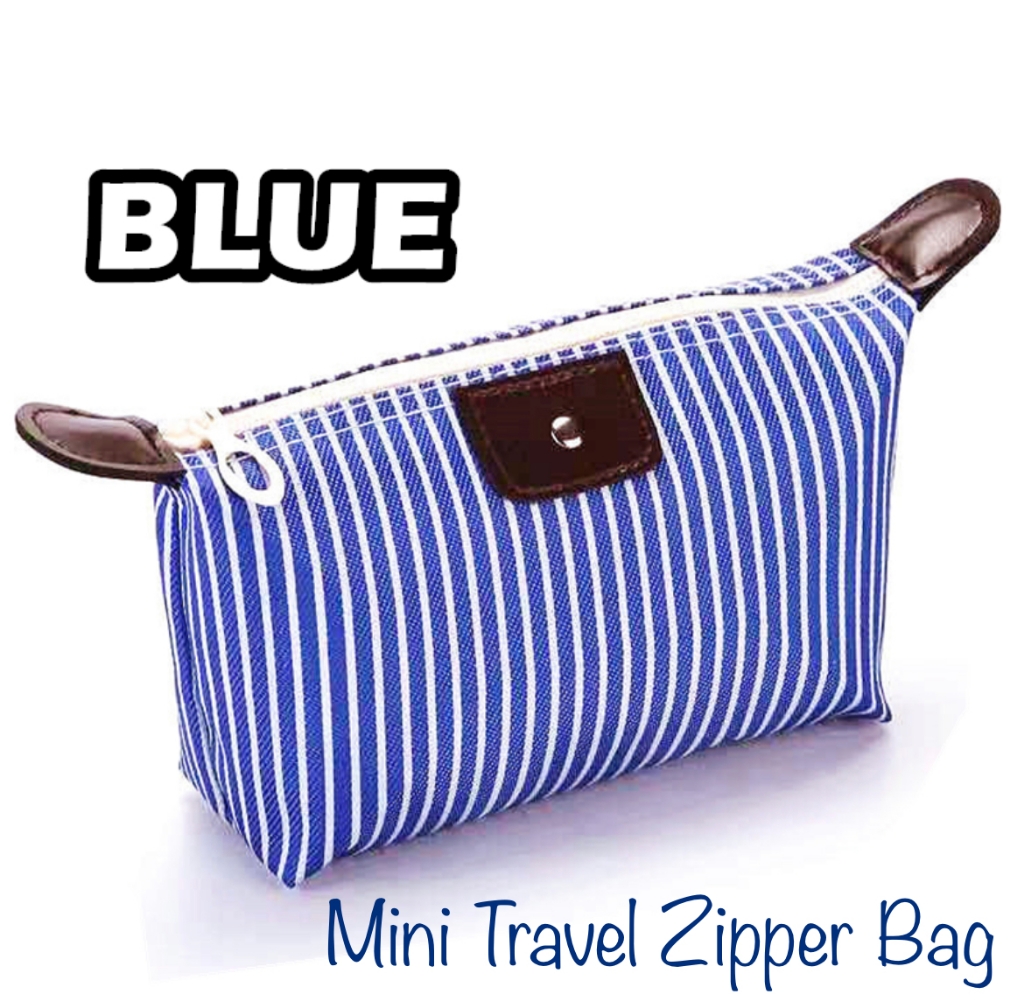 Picture of Mini Travel Zipper Bag – BLUE 