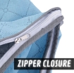 Picture of Zipper Window Storage Bag – BLUE 